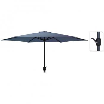 Sombrilla de jardín Monica azul oscuro 270 cm