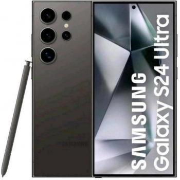 Samsung Galaxy S24 Ultra Enterprise Edition 12GB RAM, 256GB Almacenamiento, Pantalla AMOLED 6.8, Dual SIM, 5G, Negro Titanio