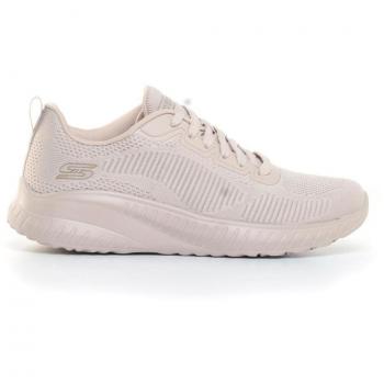 Zapatillas Skechers Bobs Squad Chaos - F Mujer Nude Engineered KN