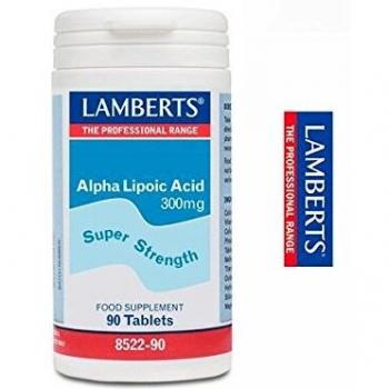 Lamberts Ácido Alfa Lipoico 300 mg - 90 Cápsulas