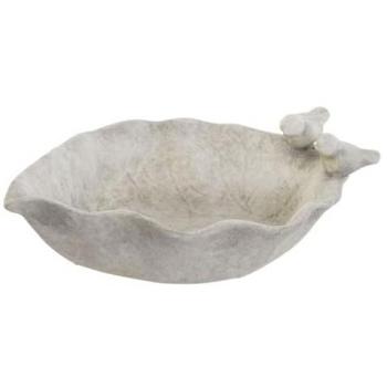 Centro de Mesa Home ESPRIT Gris Pájaros Shabby Chic 34 x 24 x 12 cm