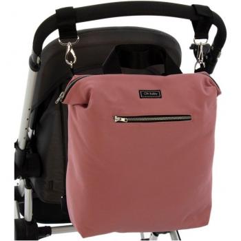 Mochila para sillas de paseo Rosy Fuentes - mochila, diseño práctico, material resistente, ajuste universal para sillas de paseo, múltiples compartimentos, fácil transporte