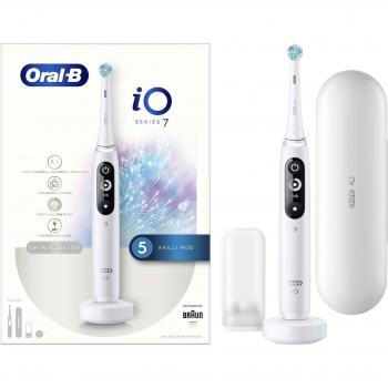 Cepillo de Dientes Eléctrico Oral-B iO 4210201362982 para Adultos, Cepillo dental giratorio, Color Blanco