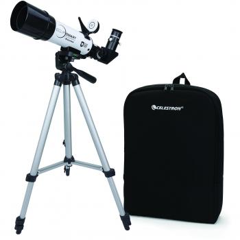 Celestron EclipSmart ISO Certified Solar Eclipse Refracting Telescope (Model 22060)