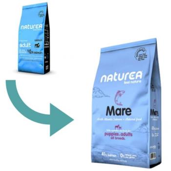 Naturea Naturals Mare Salmón del Atlántico Norte Pienso para Perros 2 kg