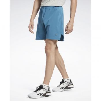 Reebok Short de hombre Strength 3.0 Azul S Regular