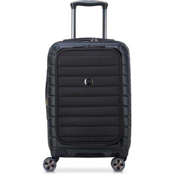 Delsey Trolley Shadow 5.0 Maleta de cabina rígida expandible 55 cm, capacidad de 43 L