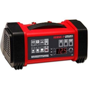 FERVE F-2520 Cargador Automático de Baterías de Plomo Ácido