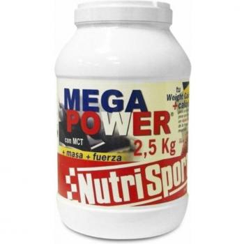 NutriSport MegaPower Sabor Fresa 2.5kg - Suplemento Postentrenamiento y Recuperación