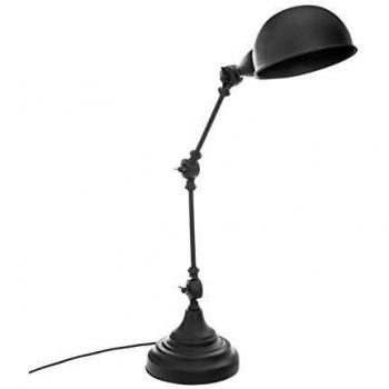 Lámpara de sobremesa vintage negra 55x43,5x16,5cm E14 bombilla no incluida modelo Basalt ATMOSPHERA