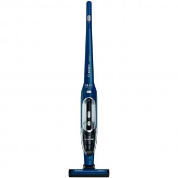 Bosch BBH22041 Readyy’y - Aspirador escoba recargable y aspirador de mano, autonomía hasta 44 min, batería NiMH de 20.4 V, color azul metalizado