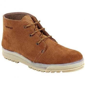 Bota Trekking de Piel con Cordones Modelo Morella Talla 43 Color Camel Suela Antideslizante