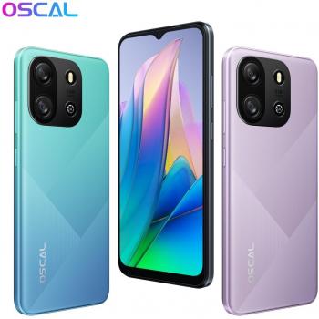 Smartphone Oscal FLAT 1C Negro 6.5 4GB RAM, 32GB Almacenamiento Expandible hasta 1TB, Doble SIM, Cámara Principal de 8MP y Frontal de 5MP