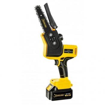 Motosierra Eléctrica Garland Rodent 604 W-V21, 650W, Negro y Amarillo, Modelo 40EL-0057