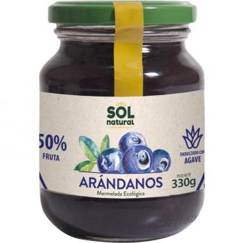 Mermelada de Arándanos con Agave Bio 330g Sol Natural