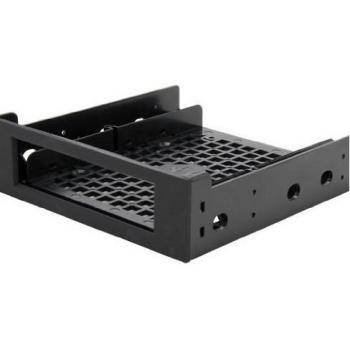 BitFenix ??Adaptador de 2,5 y 3,5 Pulgadas a 5,25 Pulgadas Softouch - Negro