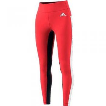 adidas W SP Tight Ver Mallas, Mujer, rojglo/Blanco, L