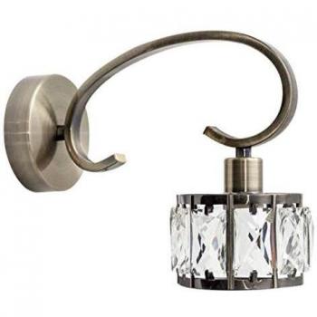 Lampara Aplique Filipinas 1xe14 Cuero de FABRILAMP.