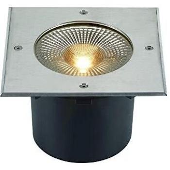 Lámpara de suelo empotrable LED cuadrada Rocci 200, 16W, 1530lm, IP67, acero inoxidable