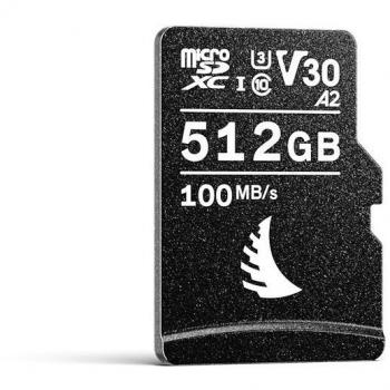 Angelbird AV PRO microSD V30 512GB - Tarjeta de memoria MicroSDXC UHS-I Clase 10 de alta velocidad con capacidad de almacenamiento de 512GB