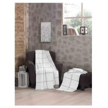 Plaid Aneto Blanco - Tacto Suave - 100% Acrílico - 130x170 cm