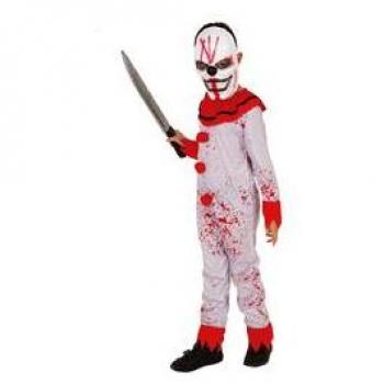 Disfraz infantil de payaso sanguinario para niño de 11 a 15 años