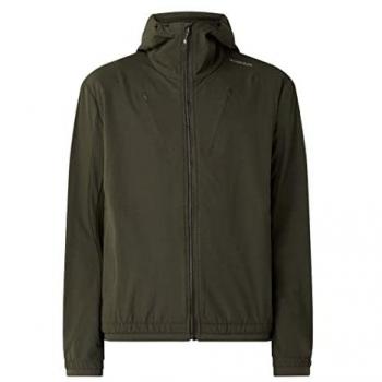 Krakatau Fabric-Mix Stretch Zipper Jacket