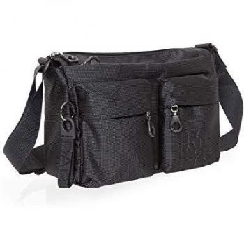 Bandolera de mujer Mandarina Duck en gris oscuro con cremallera