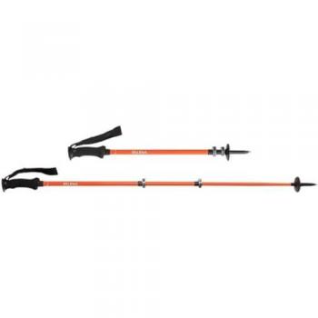 Bastones de Trekking Salewa Puez Pro de Aluminio Naranja y Negro (Par)