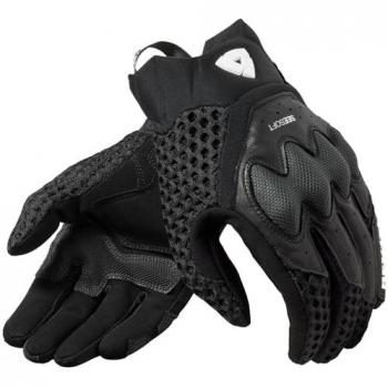 Guantes de Moto REV'IT! Veloz Negros para Hombre Adulto, Talla 4XL