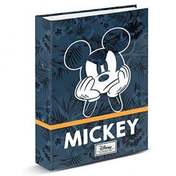 Mickey Mouse Blue-Carpeta Anillas