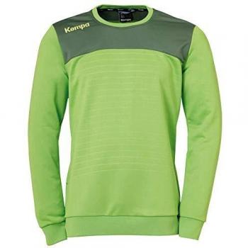 Kempa Emotion 2.0 Training Top Sudadera De Entrenamiento De Balonmano, Hombre, Verde Esperanza/Verde, 140
