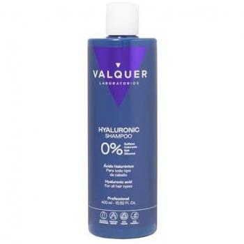 Champú Valquer Ácido Hialurónico SIN SULFATOS 400 ml - Extra de hidratación y vitalidad, para todo tipo de cabellos