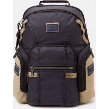 Tumi Navigation Backpack - Size: One Size, Color: Black, Material: Ballistic Nylon, Features: Padded laptop compartment, Multiple pockets for organization, Adjustable shoulder straps, Trolley sleeve for easy travel