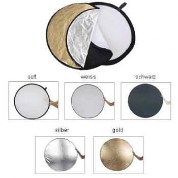 Walimex 12152, Oro, Plata, Blanco