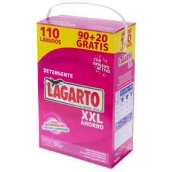 Detergente en polvo Lagarto Oxígeno Activo XXL 330 Lavados (pack de 3 cajas)