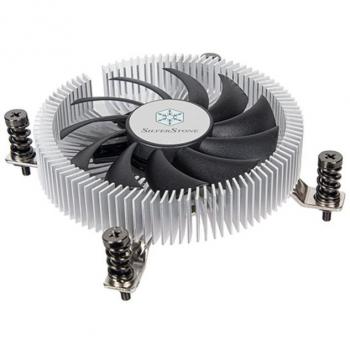 SilverStone SST-NT07-1700 Disipador de CPU Bajo Perfil para Intel LGA 1700 con Ventilador PWM de 80mm