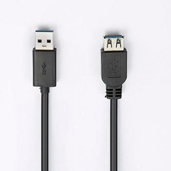 Cable de extensión USB 3.0 - 2m USB A macho / USB A hembra color negro
