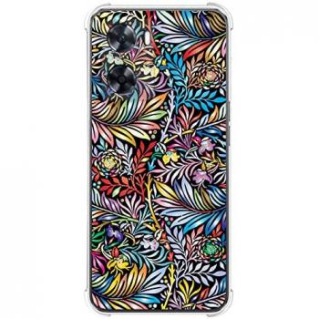 Funda Silicona Antigolpes con Diseño de Flores para Oneplus Nord N20 SE