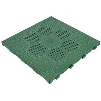 Baldosa Drenante para Jardín y Terraza Easy Verde 40x40 cm, Polipropileno, Autobloccante