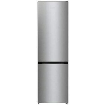 Hisense RB434N4AC2 Nevera Combinado Independiente Total No Frost con Doble Puerta Reversible, Inox Look, Altura 200 cm, Capacidad neta 331 L