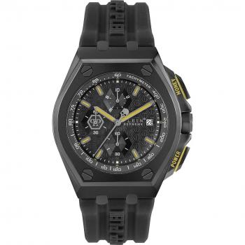 Philipp Plein Extreme Chronograph Watch for Men, Black, ONE SIZE