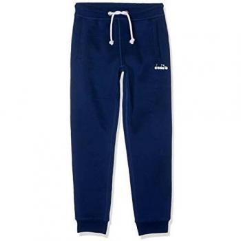 Diadora Sport Boys 102173598 Brushed FL Cuff Pants - BLU Estate, Large