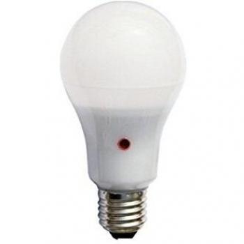 F-Bright Bombilla Led Standard con Sensor E27, 12 W, Blanco, 12.5 x 6.5 cm