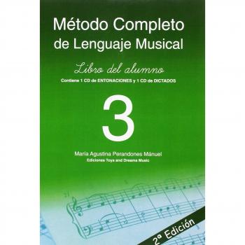 MÉTODO COMPLETO DE LENGUAJE MUSICAL 3º NIVEL LIBRO DEL ALUMNO 2ª EDICIÓN