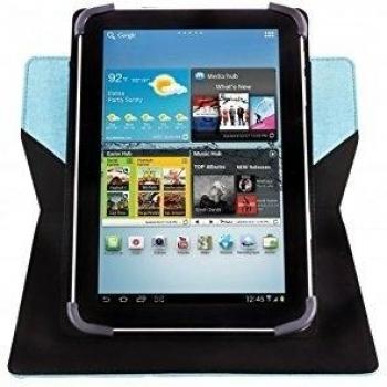 Silver HT - Funda Rotatory 360º para Tablets de 9 a 10, 1 Pulgadas, Azul