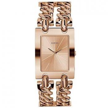 Guess Elegant Heavy Metal Rosegold Watch, Brown female, Size: ONE SIZE