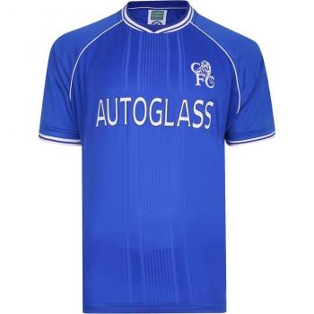 Chelsea 2000 Retro Football Shirt - Score Draw - Blue - Male - Size: Medium Adults