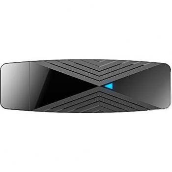 D-Link DWA-X1850 Adaptador USB Wi-Fi 6 AX1800, WiFi 6 para portátiles, WiFi 6 para Ordenadores sobremesa, Stick USB 3.2, 1800 Mbps, Doble Banda 2.4/5GHz, OFDMA, MU-MIMO, WPA3, Windows 10