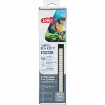 Rampas de Iluminación Zolux - LED Slim Regulable y Adaptable para Sustitución de Tubo Neón T8 o T5 - 30 cm